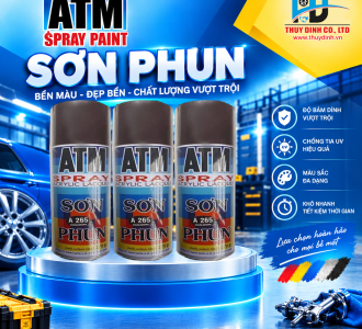 Sơn xịt ATM A265 Cocoa Brown (màu nâu ca cao / nâu socola) - ATM
