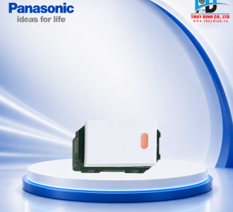 Công tắc B, 1 chiều, có đèn báo khi OFF, 16A 250VAC - WEG5151-51SWK / WEG51517SW - PANASONIC