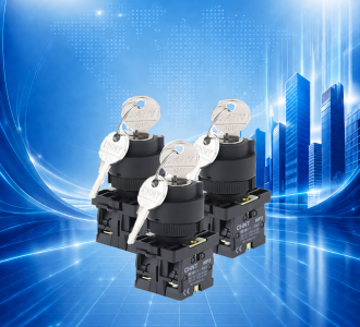 Công tắc xoay có chìa khóa (3 Vị Trí Tự Giữ) - NP2-EG33 - CHINT