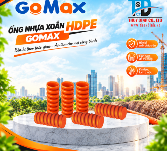 Đầu Bịt Ống Nhựa Xoắn HDPE - GOMAX