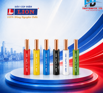 Dây điện đơn cứng 2mm2 - VC-2 (1x1.6)-600V - LION