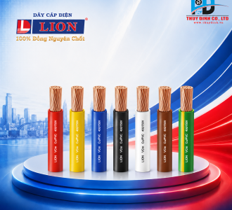Dây điện đơn mềm 10mm2 - VCm-10 - 0.6/1kV - LION