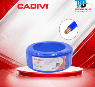 Dây điện hạ thế 3,5mm2 CV-3,5 (7/0,8) - 600V (JIS C 3307) - CADIVI