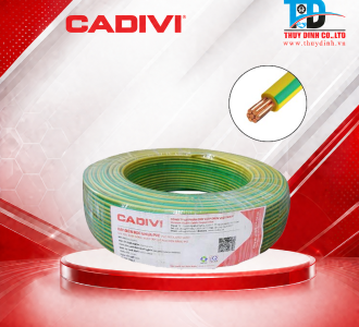 Dây điện hạ thế 8mm2 CV-8 (7/1,2) - 600V - 600V (JIS C 3307) - CADIVI