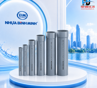 Ống nhựa uPVC D27x1.6mm PN12  - BÌNH MINH