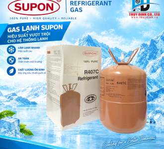 Gas Lạnh Điều Hòa R407c (Loại 11.3Kg) - SUPON