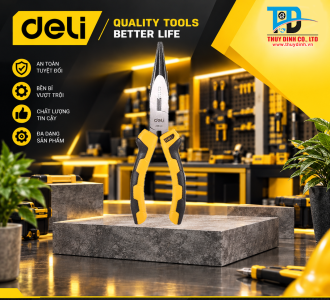 Kìm mũi nhọn - EDL2108 - DELI