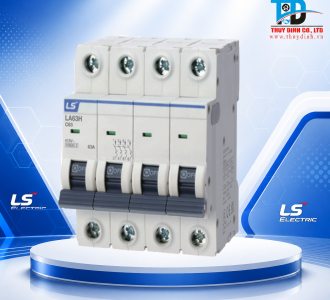 Cầu dao điện MCB 4P 6A 10kA - LA63H - LS