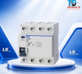RCCB chống rò LC100H 3P+N 50A 30mA 10kA - LS