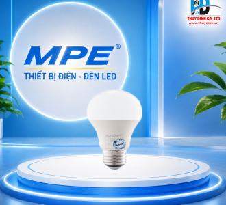Led Bulb 3 chế độ màu 9W - LB-9/3C - MPE (Seri LB)