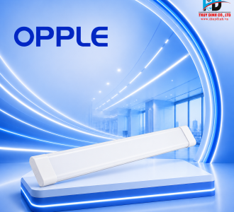 LED Bán Nguyệt Oval Chống Ẩm E4 Wide Batten 600mm 40W - OPPLE