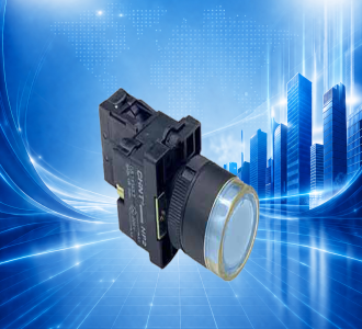 Nút nhấn có đèn (Xanh Dương) - NP2-EW3661 (24V) - CHINT