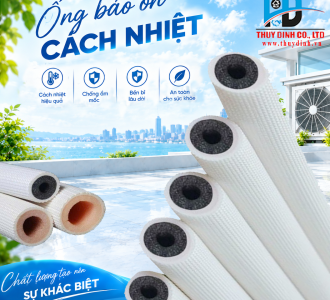 Ống Bảo Ôn Cách Nhiệt Ống Đồng Đơn Trắng Ø16 - Dày 10, 13 (mm) - Cuộn 200m