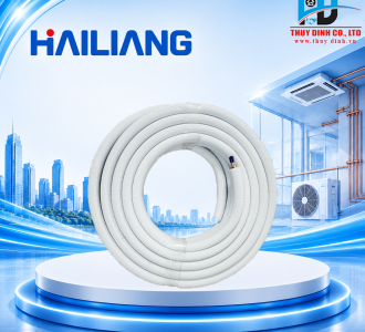 Ống Đồng Luồn Ống Gen 6.35+9.52 x0.61 (Cuộn 15m) - HAILIANG