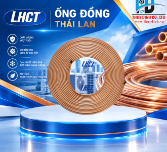 Ống Đồng Máy Lạnh D6.35x0.70 (Cuộn 15m) - LHCT (THÁI LAN)