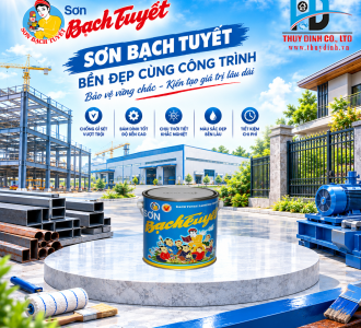 Sơn Dầu ALKYD (Bóng) - Bình 2,8Kg - SƠN BẠCH TUYẾT