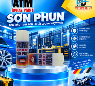 Sơn xịt  ATM A243 màu Wool Beige (Be / Kem đậm) - ATM