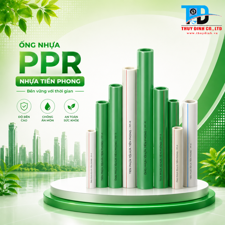 Ống Nhựa PPR DN32x2.9mm PN10  - TIỀN PHONG