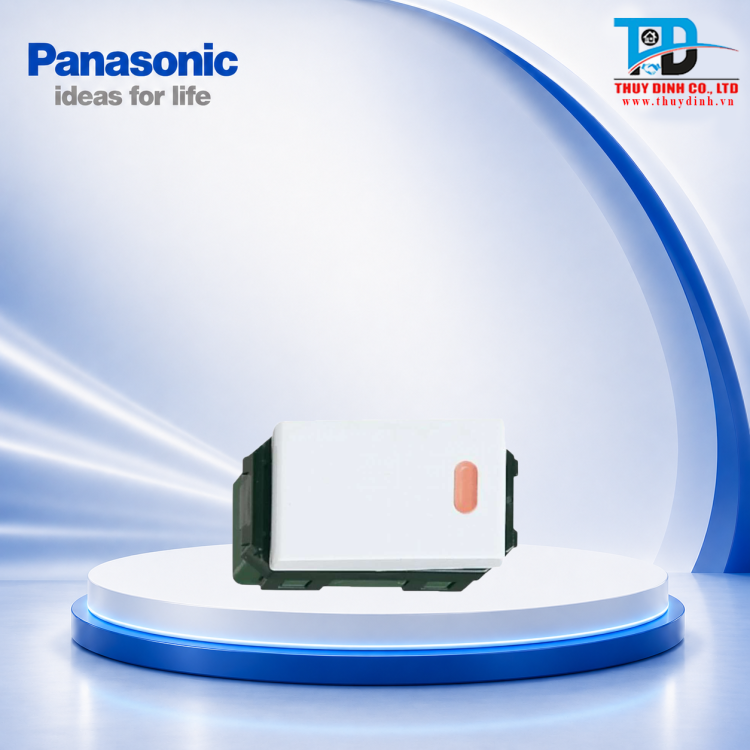 Công tắc C, 2 chiều, có đèn báo khi OFF, 16A 250VAC - WEG5152-51SWK / WEG51527SW - PANASONIC