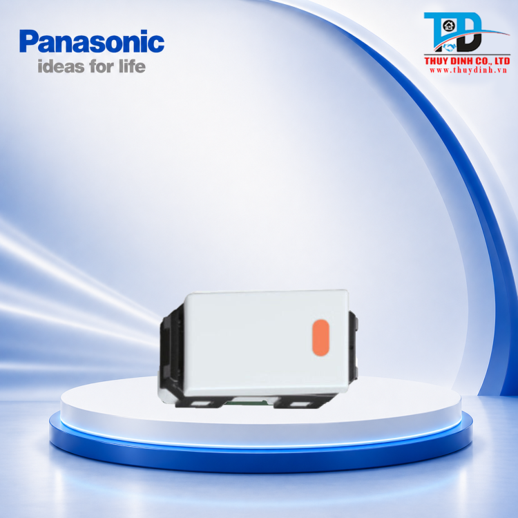 Công tắc D, có đèn báo, 2 tiếp điểm, 20A 250VAC - WEV5033-7SW - PANASONIC