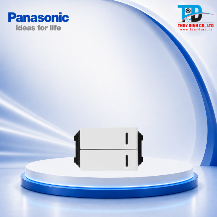Công tắc B, 1 chiều, loại đôi 16A 250VAC - WEV502107SW - PANASONIC