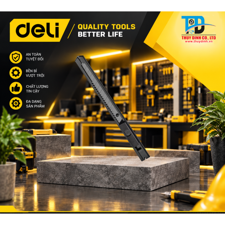 Dao rọc giấy - EDL007 - DELI