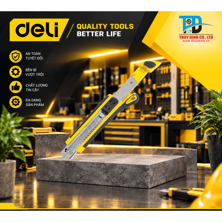 Dao rọc giấy - EDL009 - DELI