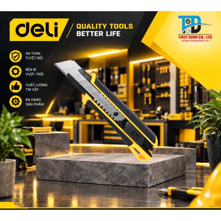 Dao rọc giấy SK5 - EDL003H - DELI