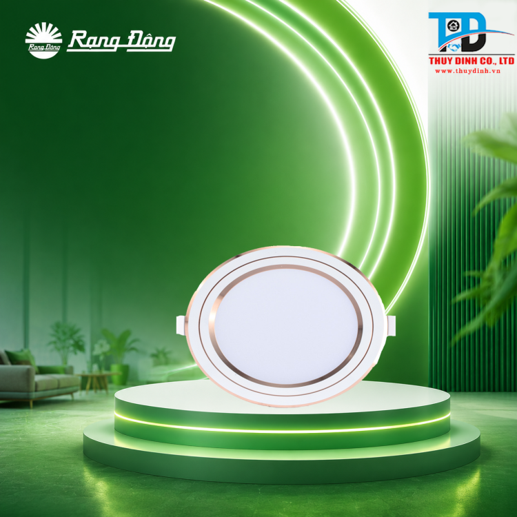 Đèn Led Panel tròn 9W - PT05  135/9W - RẠNG ĐÔNG