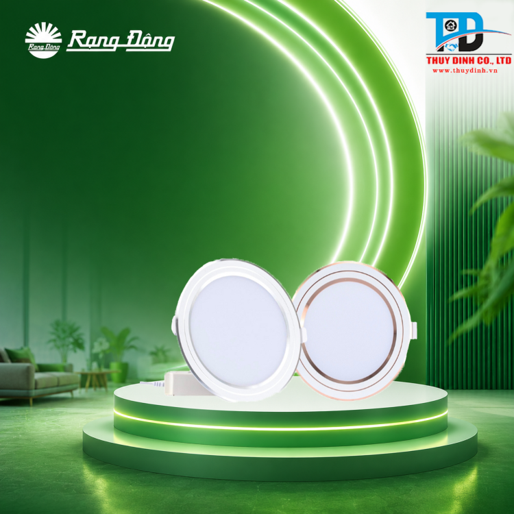 Đèn Led Panel tròn 7W - PT05  90/7W - RẠNG ĐÔNG