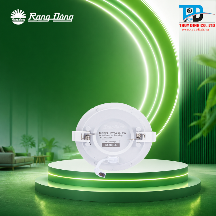 Đèn Led Panel tròn 9W - PT04.V2 110/9W - RẠNG ĐÔNG