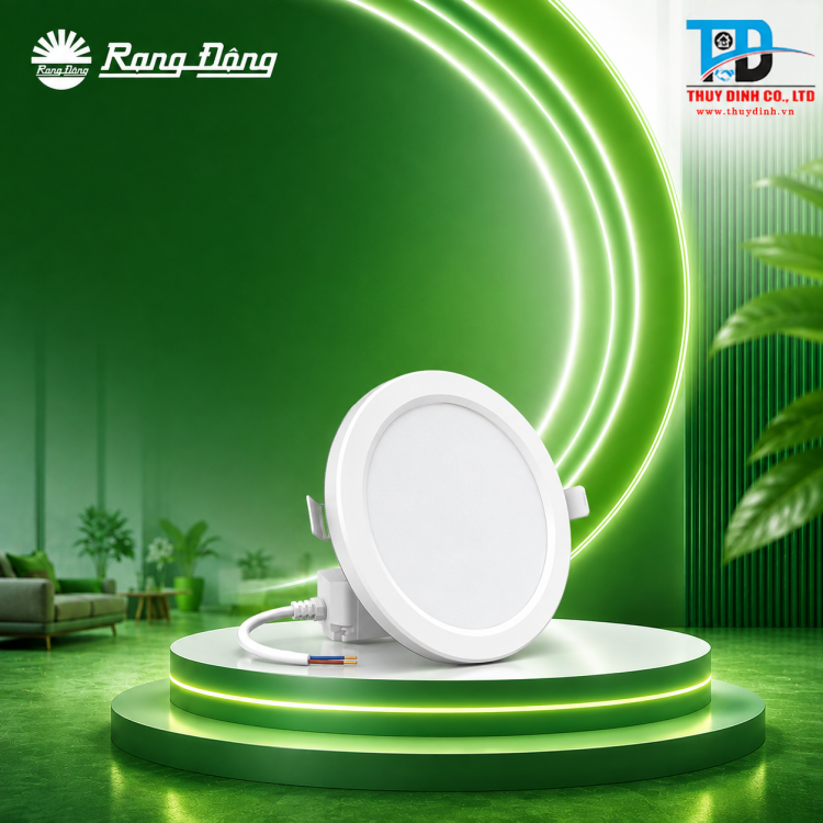 Đèn Led Panel tròn 9W - PT04.V2 110/9W - RẠNG ĐÔNG