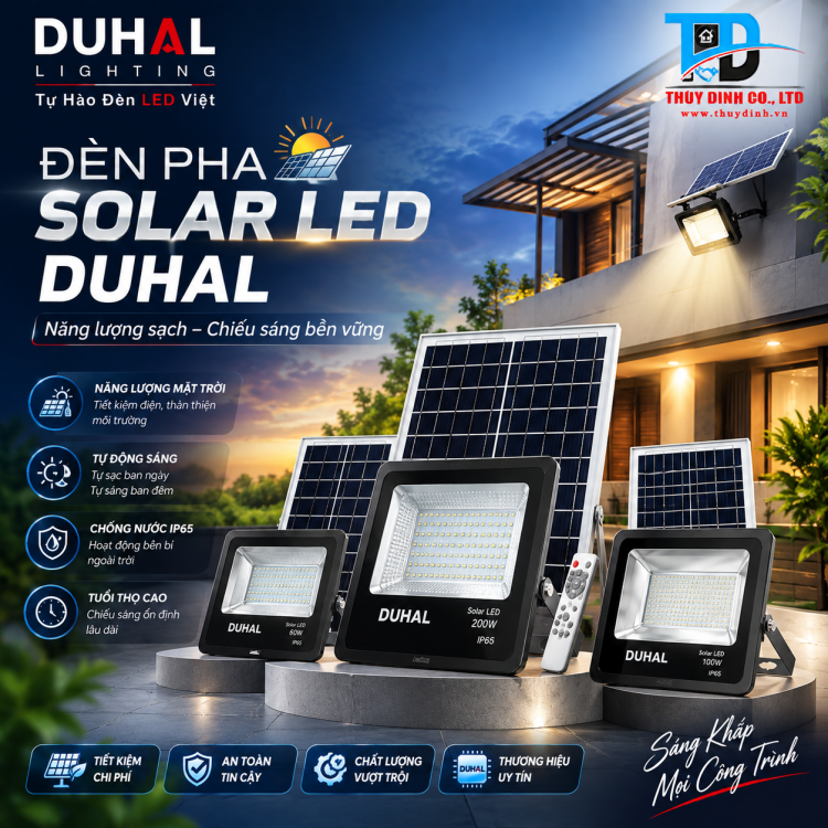 Đèn pha Solar 300W - AJNL3002 - DUHAL