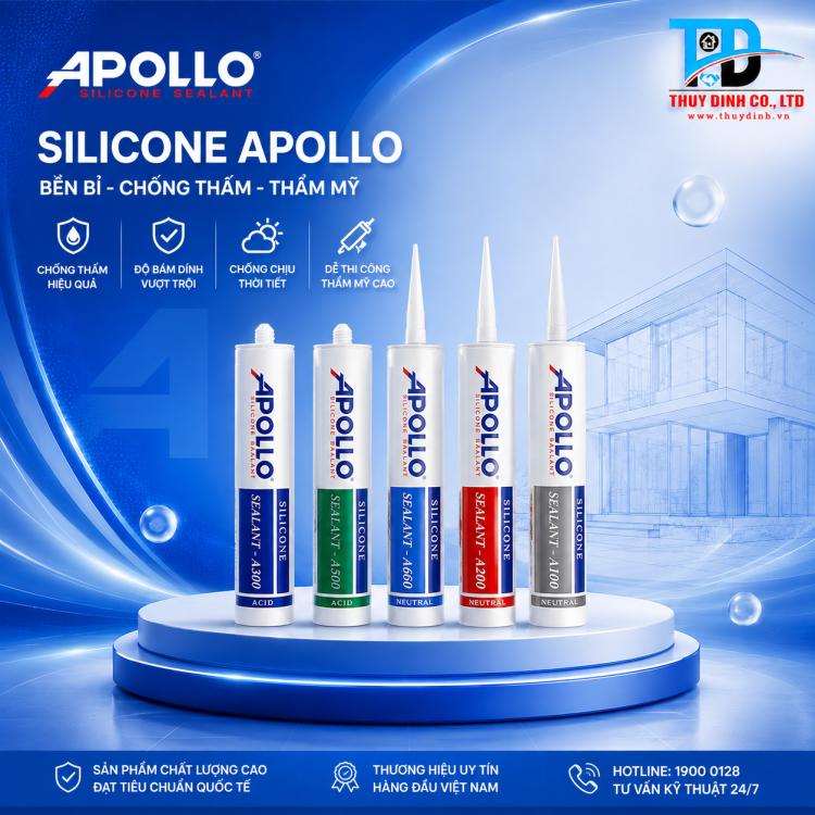 Keo silicone Sealant A600 - APOLLO