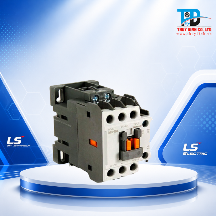 Khởi động từ 3 pha MC-18b 18A (1a1b) - LS