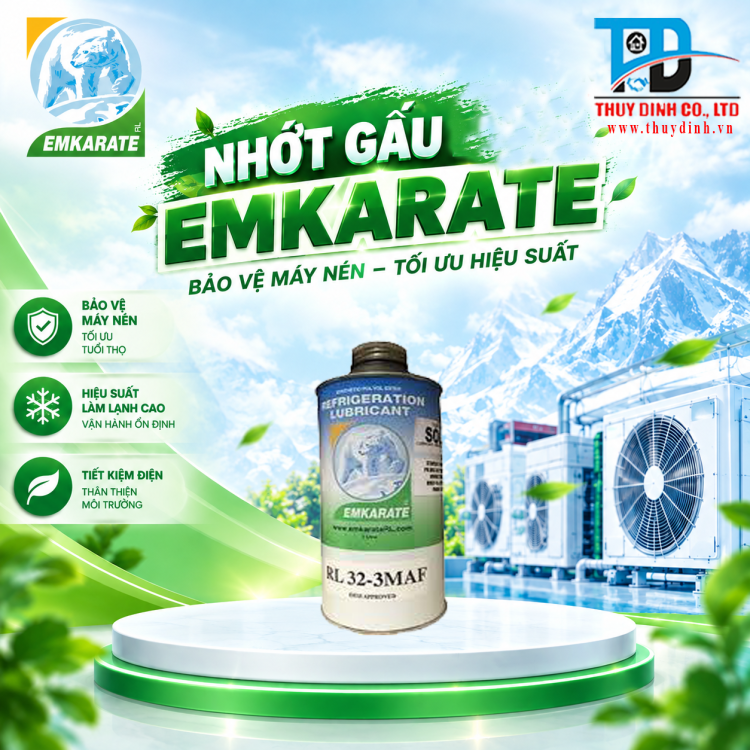 Nhớt lạnh Lon 1 Lít - RL 32-3MAF - EMKARATE