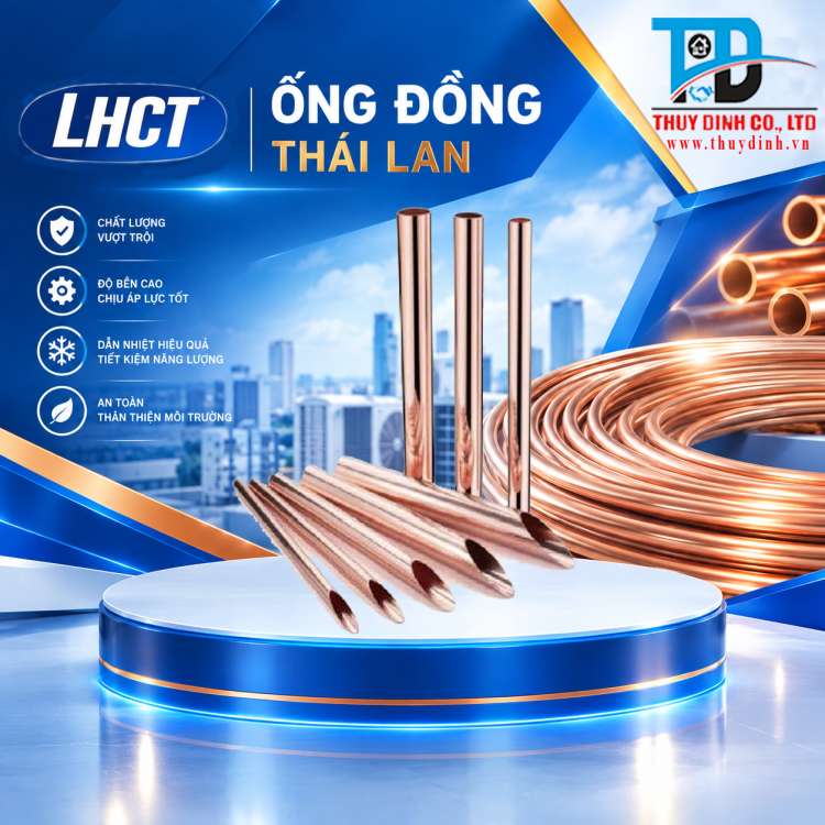 Ống Đồng Phi 42 (Cây 2,9m) - LHCT (THÁI LAN)