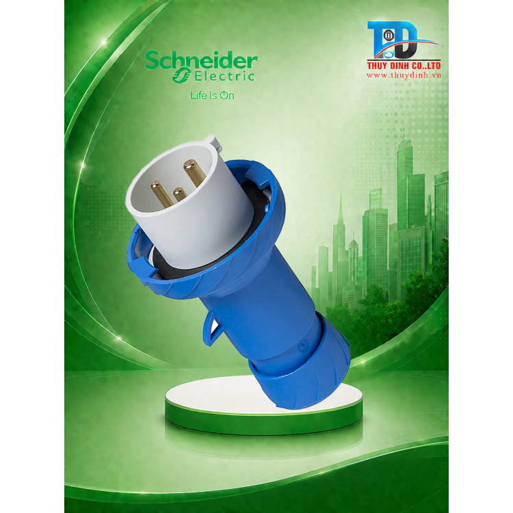 Phích Cắm Di Động 2P+E 230V 16A - PKE16M723 - Schneider
