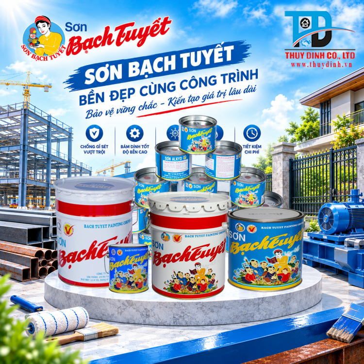 Sơn Dầu ALKYD (Bóng) - Hộp 0,2Kg - SƠN BẠCH TUYẾT