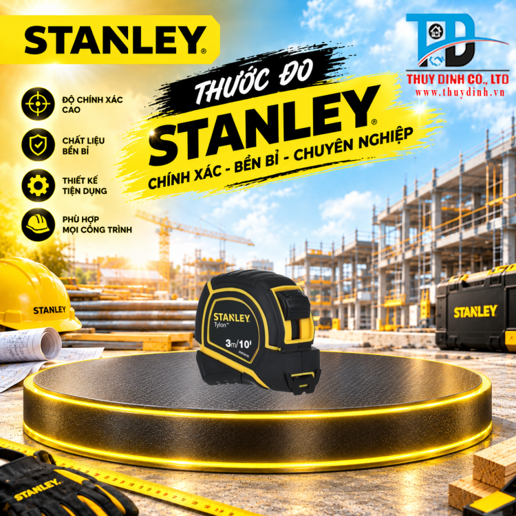 Thước cuộn thép Tylon 3m (STHT36193) - STANLEY