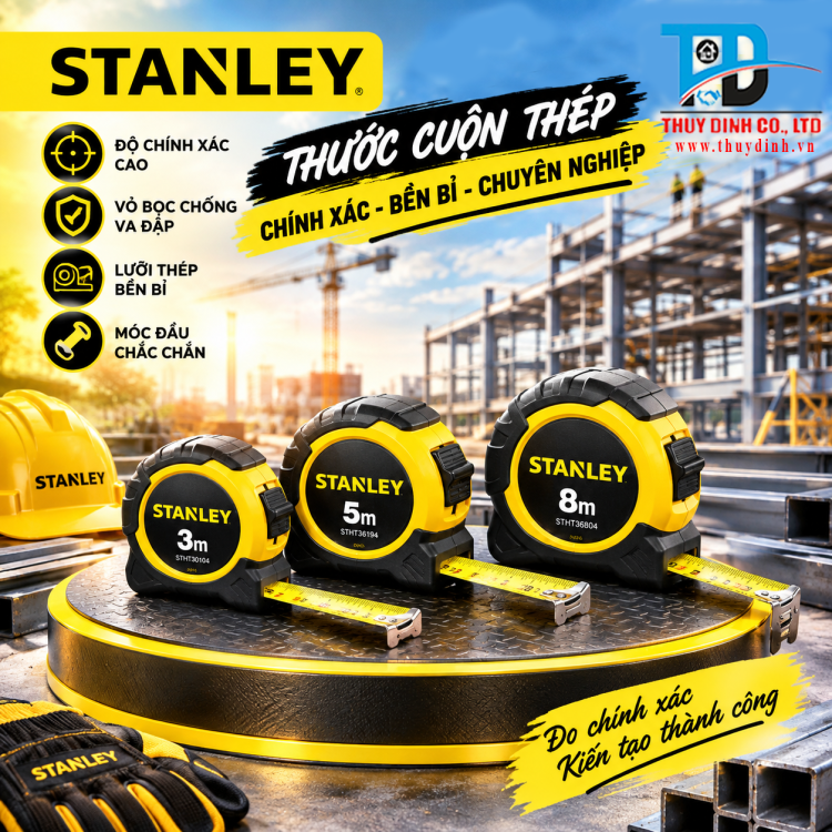 Thước cuộn thép Tylon 3m (STHT36193) - STANLEY